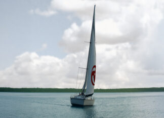 Water Recreation In and Near San Antonio Sailboat on Canyon Lake