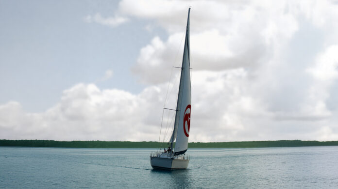 Sailboat on Canyon Lake