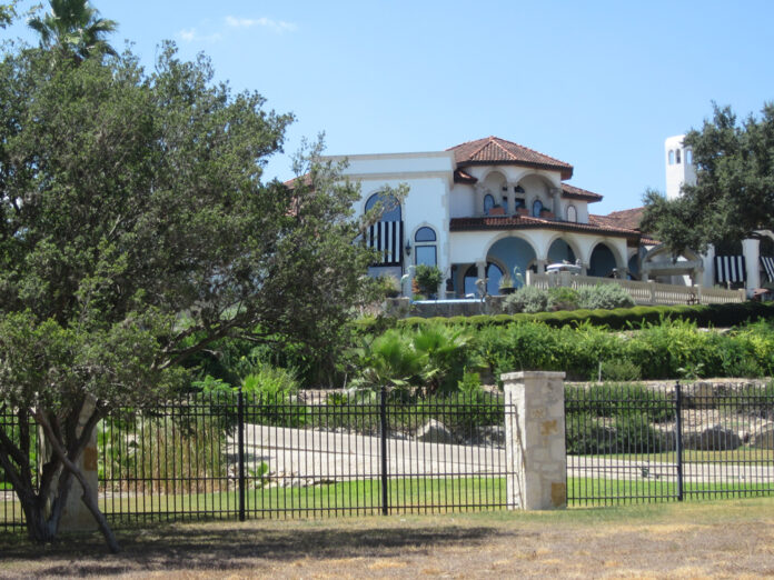 Landscaped home in the San Antonio Metro Area