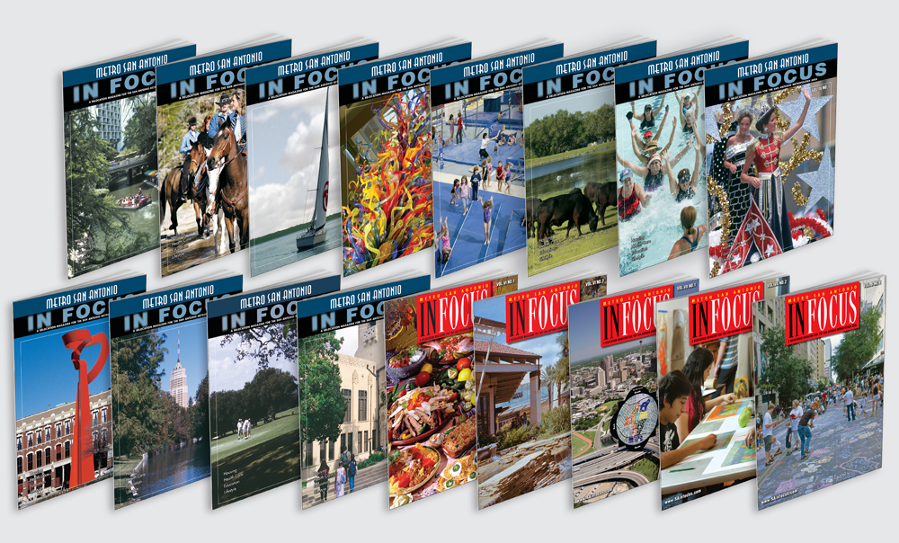 Infocus-Covers Covers of Metro San Antonio InFocus magazine
