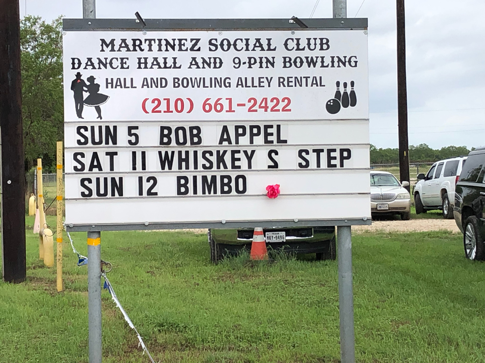 Martinez Social Club sign