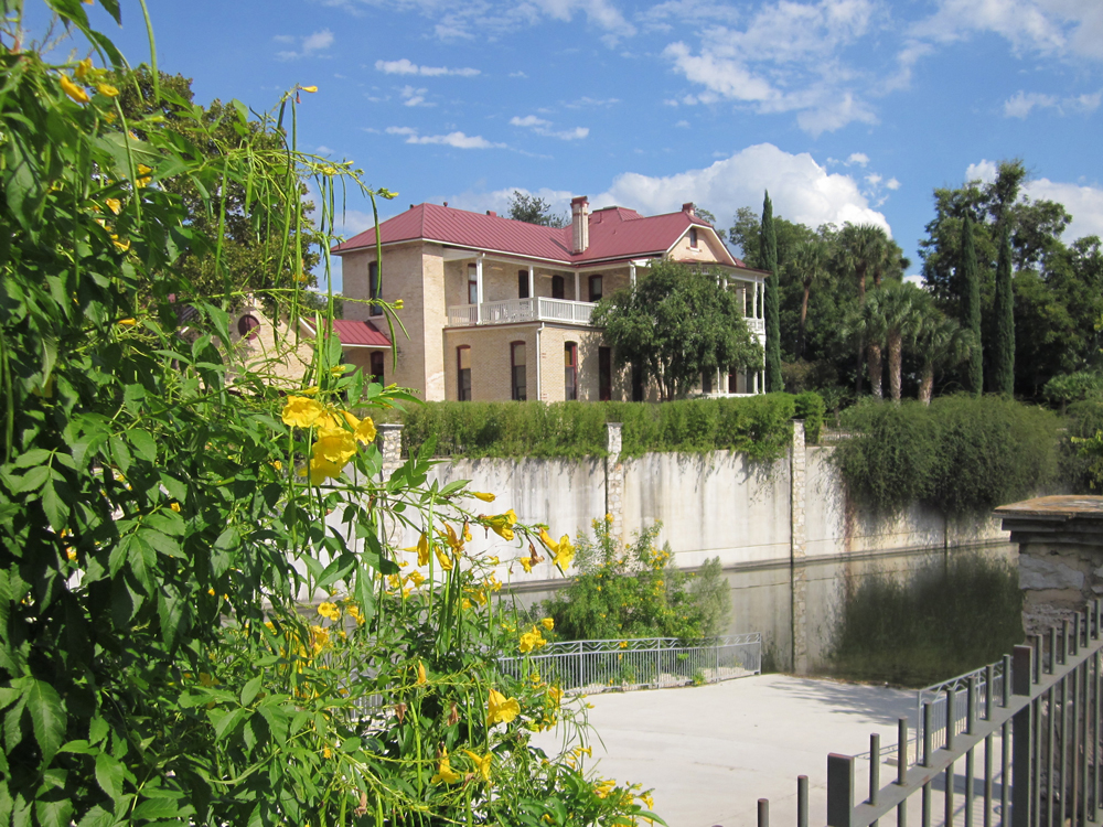 A home along the riverwalk in the King William District