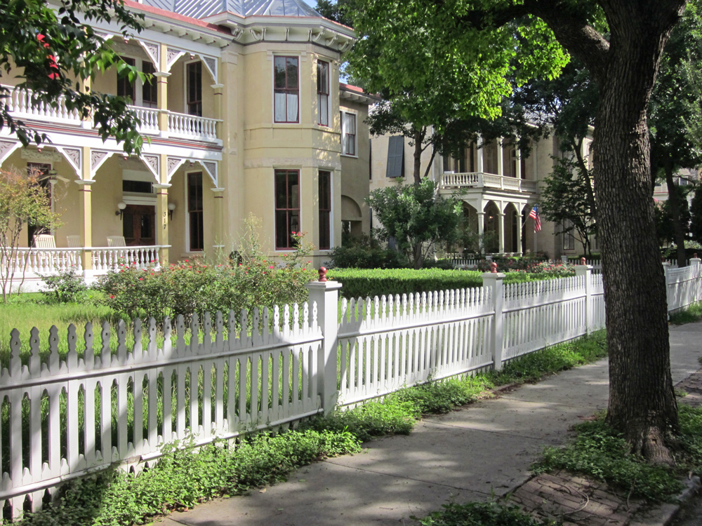 Homes in the King William Historic District