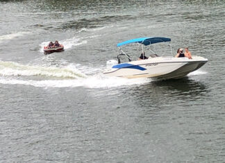 Water Recreation In and Near San Antonio Enjoying a boat ride on the lake